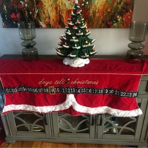 𝅺Retro Christmas mantle decoration